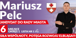 Mariusz Pelc chce zmieni Zawad. „Chc, aby Elblg by miejscem, w ktrym kady czuje wsparcie”