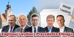 Wybierz kandydata, na ktrego oddasz gos w wyborach na prezydenta Elblga - gosowanie do czwartku do 20.00