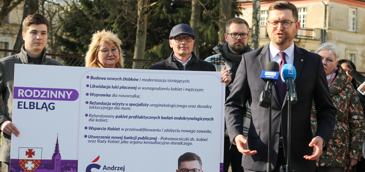 Kandydat PiS na prezydenta Elblga obiecuje budow obkw. Mwi te o"habie rzdzcych miastem"