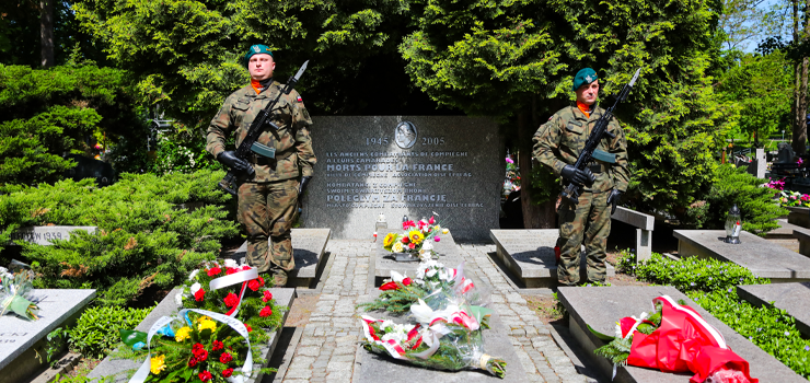 79. rocznica zakończenia II wojny światowej w Elblągu (zobacz zdjęcia)