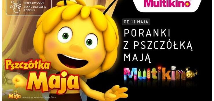 „Pszczka Maja na wielkim ekranie” w Multikinie – ju od 11 maja!