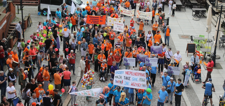 "Jesteśmy tak samo ważni". Rozpoczął się Tydzień Osób Niepełnosprawnych (zdjęcia)