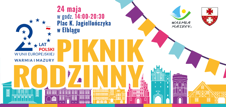 Piknik pełen radości - świętujemy 20 lat Polski w Unii Europejskiej!