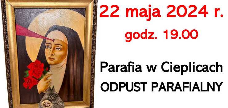 Wprowadzenie relikwii św. Rity do parafii w Cieplicach