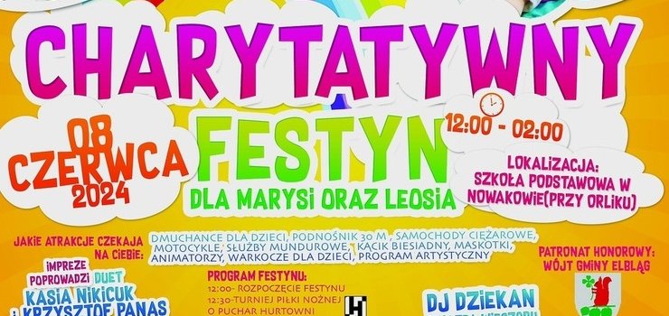 Wielki festyn charytatywny dla Marysi i Leona!