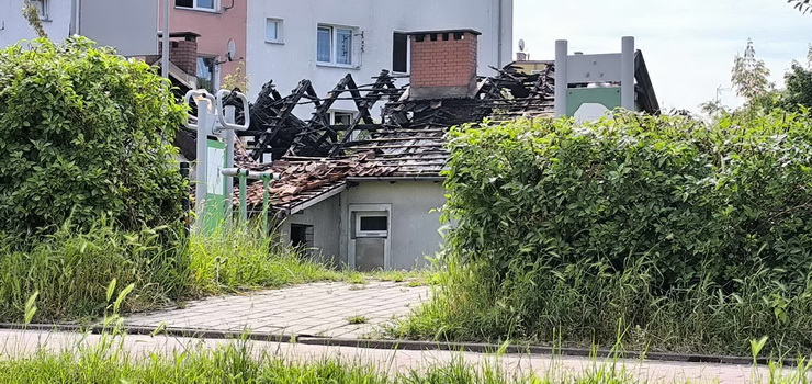 Pożar przy Teatralnej. Działania strażaków trwały 3 godziny