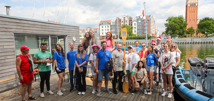 Elbląskie Juwenalia. Studenci rywalizowali na rzece Elbląg (zobacz zdjęcia)