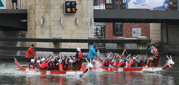 Korona Elbląg wywalczyła zwycięstwo. Za nami wyścigi smoczych łodzi (zdjęcia)