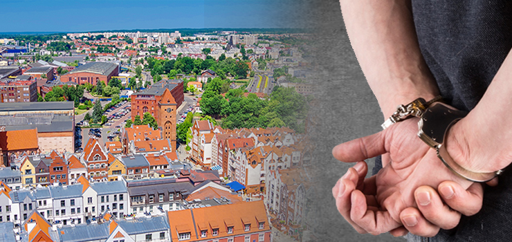 Elbląg wśród najniebezpieczniejszych miast w regionie. Najczęściej dochodzi u nas do przestępstw kryminalnych