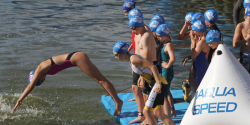 Aqua Speed Open Water Series w Elbl�gu. Rywalizacja na rzece (zobacz zdj�cia)