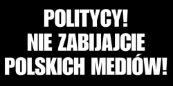 Og�lnopolski protest medi�w