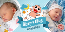 Witamy w Elblgu: Michalin, Konrada, Gabriela i Maego Elblanina
