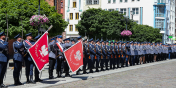 Policjanci witowali na Starwce. Komendant Wojewdzki: Jestem bardzo dumny z tego, jak postrzegaj t jednostk