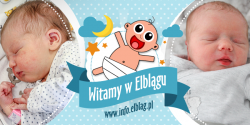 Witamy w Elblgu: Zofi, Bogusawa i Dawida
