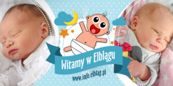 Witamy w Elblgu: Wiktori, Antoniego, Livi, Franciszka i Korneli