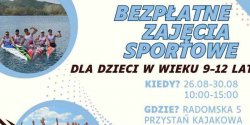 Elbl�g: Silvant Kajak zaprasza dzieci na zaj�cia sportowe. Udzia� jest bezp�atny