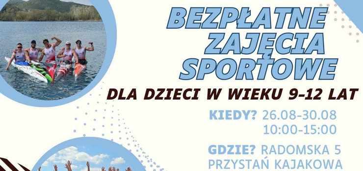 Elbląg: Silvant Kajak zaprasza dzieci na zajęcia sportowe. Udział jest bezpłatny