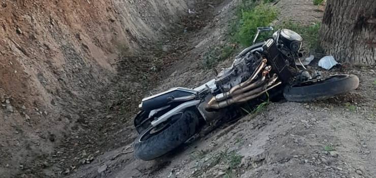 Rychliki: Motocyklista uderzył w drzewo