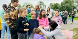 Na Zawodziu odby si piknik "Zielony Zaktek"
