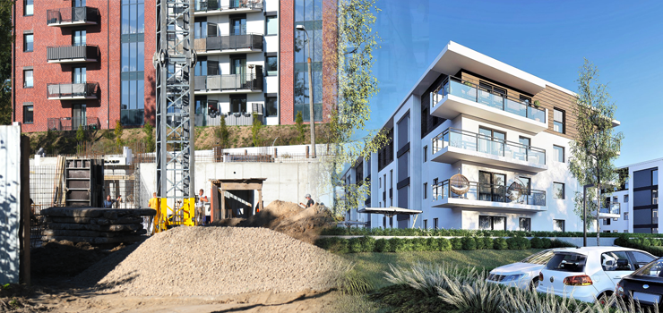 Elbląg: Przy Dąbrowskiego ruszyła budowa. Tutaj również powstanie osiedle mieszkaniowe