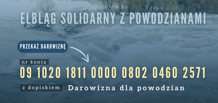Do środy trwa zbiórka pieniędzy dla powodzian. Niebawem środki trafią do Kłodzka!