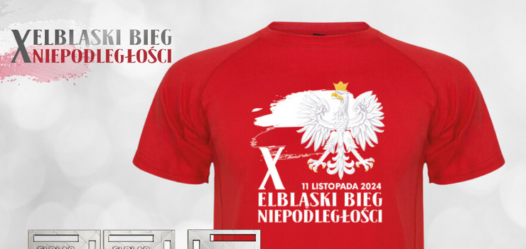 Biegnij w koszulce dla Niepodległej