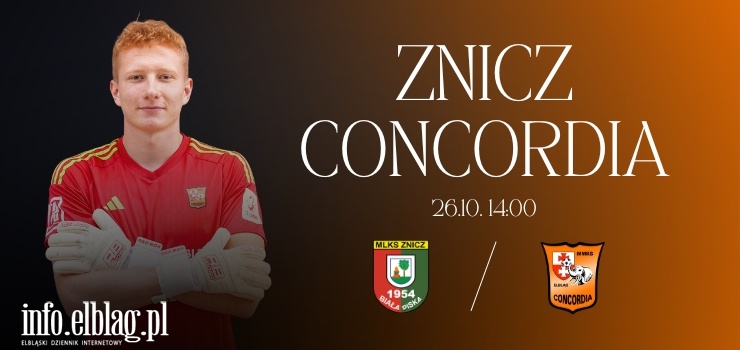 Concordia zagra na wyjeździe z liderem IV ligi