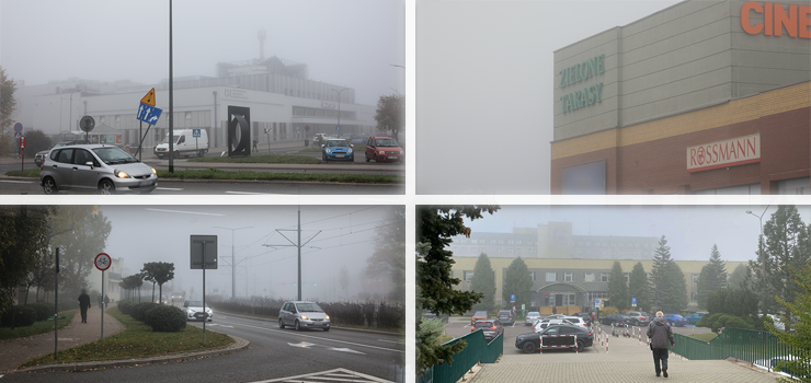 Gęsta mgła nad Elblągiem. Zobacz zdjęcia!