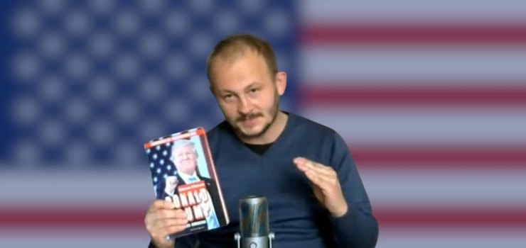 O biografii Trumpa w klubie książki historycznej