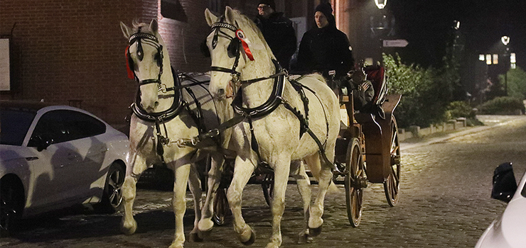 Przejażdżka z marszałkiem Piłsudskim (zobacz zdjęcia)
