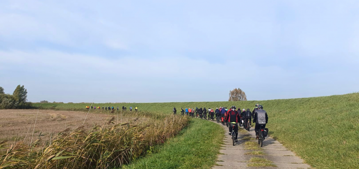 Śluza Rakowiec na Nogacie - listopadowa wycieczka rowerwa