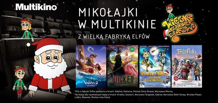 Spędź mikołajkowy weekend w Multikinie!
