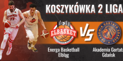 Zapraszamy na ostatni w tym roku mecz. Dzi� Elbasket  podejmuje Akademi� Gortata Gda�sk 
