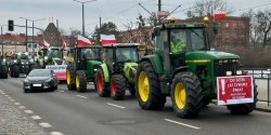 Elbl�g: Rolnicy wyjad� na ulice. Uwaga na utrudnienia w ruchu!