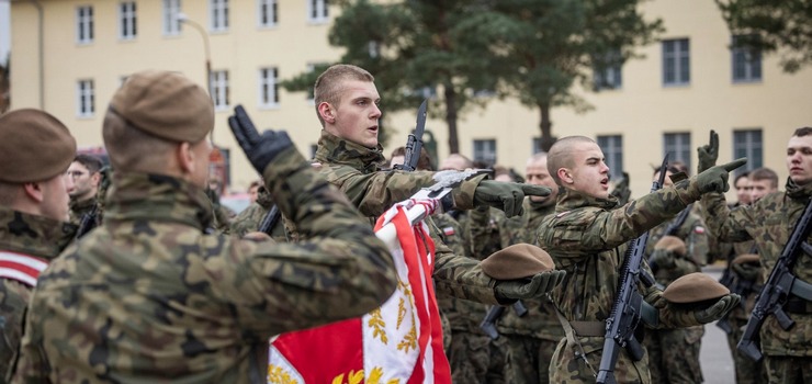 Żołnierze Wojsk Obrony Terytorialnej złożyli przysięgę