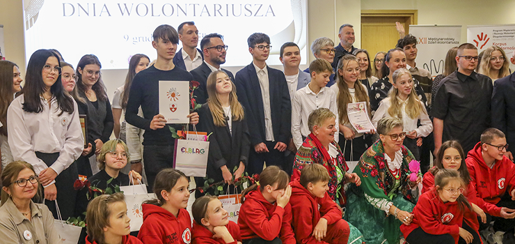 To było święto wolontariuszy. "Oni wyróżniają się spośród innych swą szlachetną działalnością"