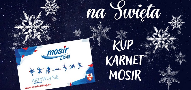 Karnet MOSiR, czyli idealny pomysł na świąteczny prezent