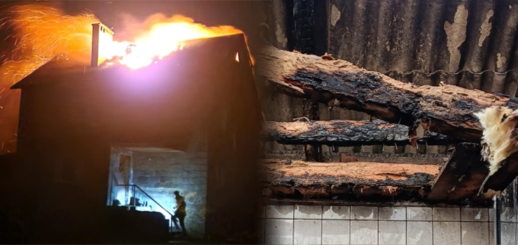 Rodzina straciła dach nad głową. Ruszyła pomoc pogorzelcom z Różan