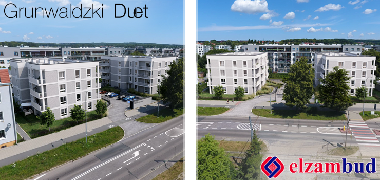 Nowa inwestycja deweloperska „Grunwaldzki Duet" w Elblągu – ruszyła sprzedaż mieszkań