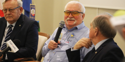  Lech Wasa w Elblgu. „Kto trafia do polityki? Odpady”