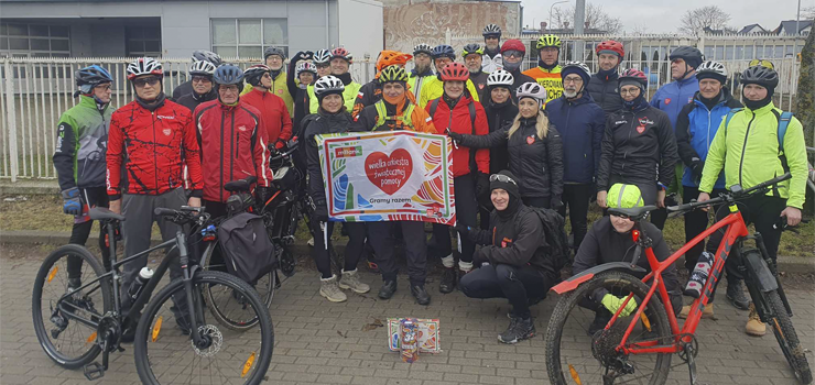 Start rowerowego sezonu podczas WOŚP