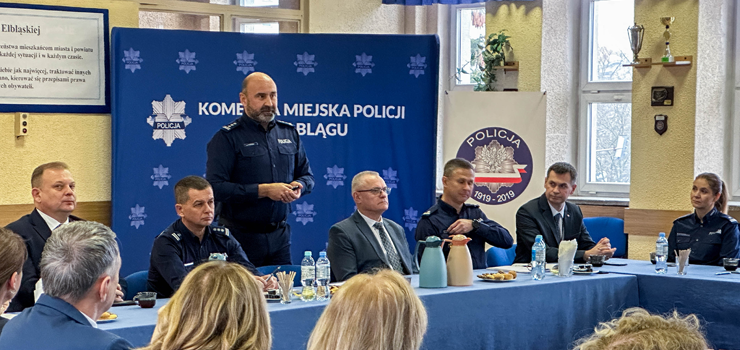Odprawa roczna w elbląskiej policji. Podsumowanie 2024 roku