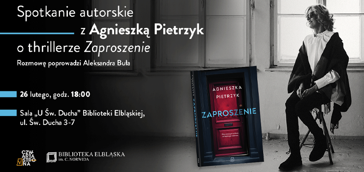 „Zaproszenie” od Agnieszki Pietrzyk: spotkanie z autork