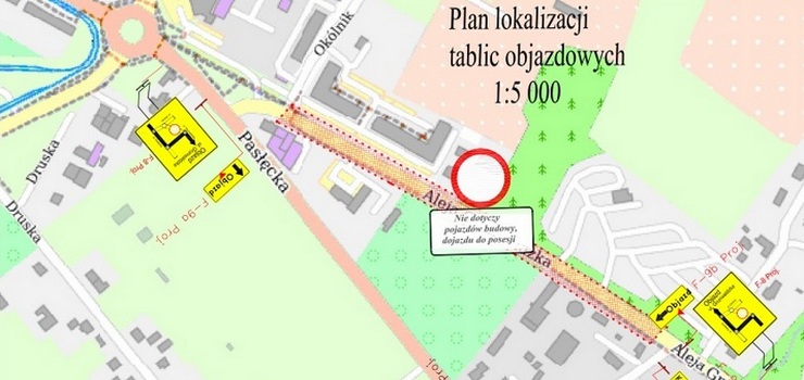 UWAGA!! Od dziś przebudowa al. Grunwaldzkiej. Będzie zmiana organizacji ruchu!