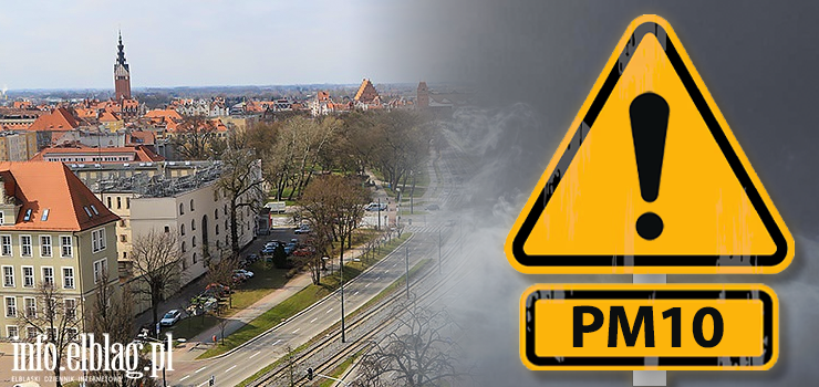 Powiadomienie o ryzyku wystąpienia przekroczenia poziomu informowania dla pyłu PM10