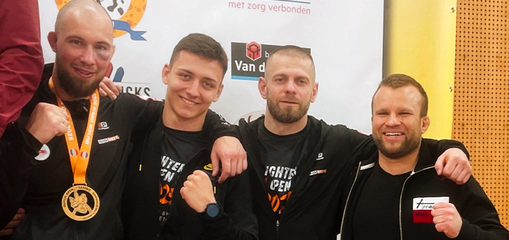 Łukasz Cieśla złotym medalistą Otwartych Mistrzostw Holandii SAMBO Dalfsen 2025