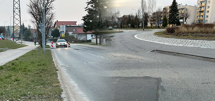 Ruszyły prace drogowe - wymiana oświetlenia i łatanie ubytków w jezdniach
