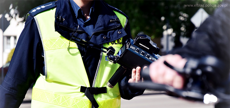 Policyjna akcja "Prdko" w Elblgu – 61 kierowcw przekroczyo dopuszczaln prdko