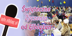 �yczenia Wielkanocne od mieszka�c�w Elbl�ga - materia� filmowy