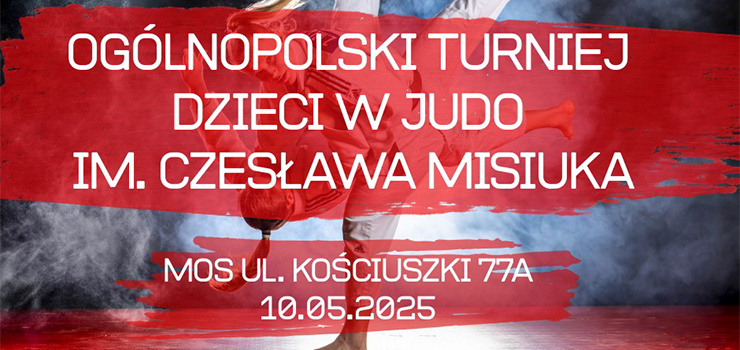 Oglnopolski Turniej dzieci w judo im. Czesawa Misiuka ju w sobot